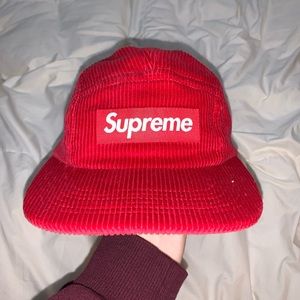 100% AUTHENTIC Supreme corduroy cap